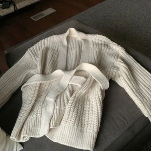 H&M cable knit cardigan